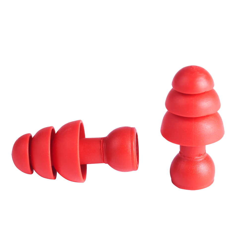 Milwaukee Banded Ear Plugs (Class 3) Replacement 5 Pairs 1 Pack - Flanged - 48733205 - Available at Power Tool Specialists, Carlton, Victoria, Australia.