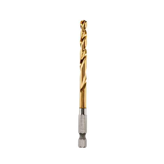 Milwaukee SHOCKWAVE™ Red Helix Titanium Drill Bit 4.8mm - 48894811 - Available at Power Tool Specialists, Carlton, Victoria, Australia.