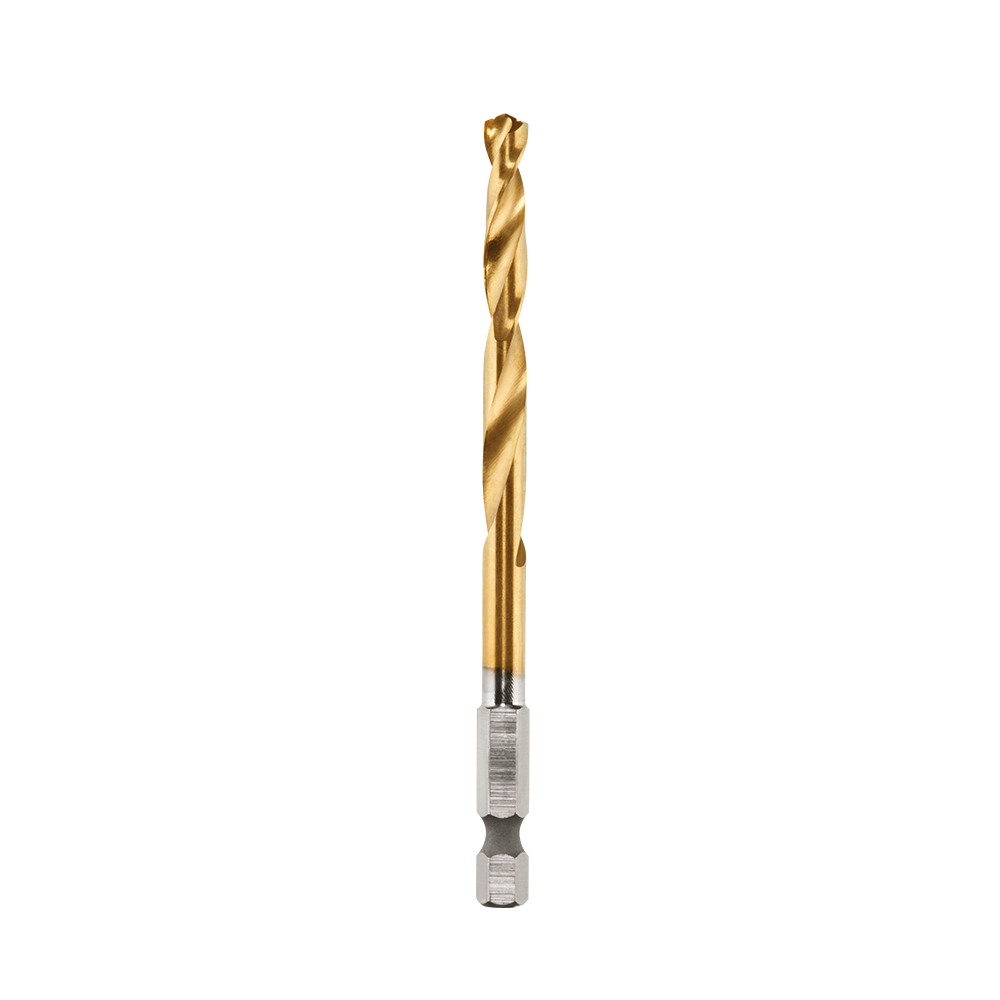 Milwaukee SHOCKWAVE™ Red Helix Titanium Drill Bit 5mm - 48894812 - Available at Power Tool Specialists, Carlton, Victoria, Australia.