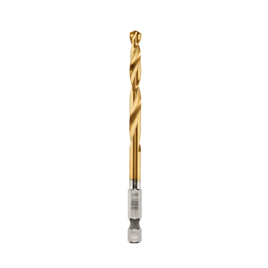 Milwaukee SHOCKWAVE™ Red Helix Titanium Drill Bit 5mm - 48894812 - Available at Power Tool Specialists, Carlton, Victoria, Australia.
