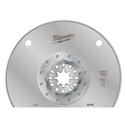 Milwaukee 100mm SEG METAL BIM BLD, 1PK STARLOCK  - 48906039 - Available at Power Tool Specialists, Carlton, Victoria, Australia.