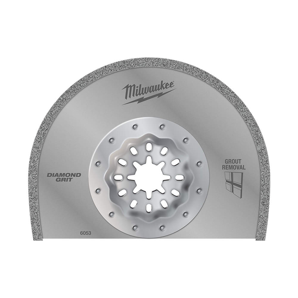 Milwaukee 90mm  WIDE KERF DIAMOND GRIT BLD, 1PK STARLOCK - 48906053 - Available at Power Tool Specialists, Carlton, Victoria, Australia.