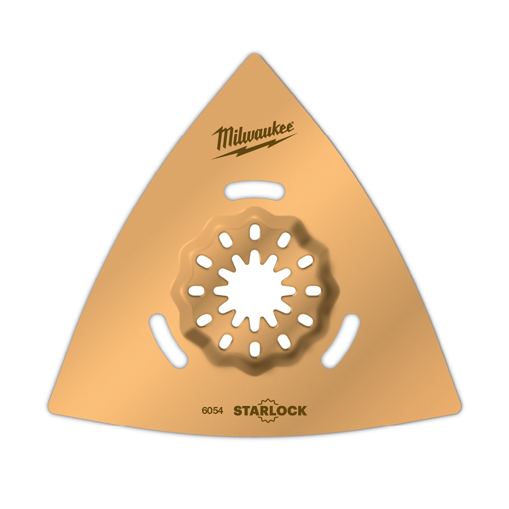 Milwaukee 80mm  CARBIDE GRIT RASP BLD, 1PK STARLOCK - 48906054 - Available at Power Tool Specialists, Carlton, Victoria, Australia.