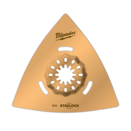Milwaukee 80mm  CARBIDE GRIT RASP BLD, 1PK STARLOCK - 48906054 - Available at Power Tool Specialists, Carlton, Victoria, Australia.