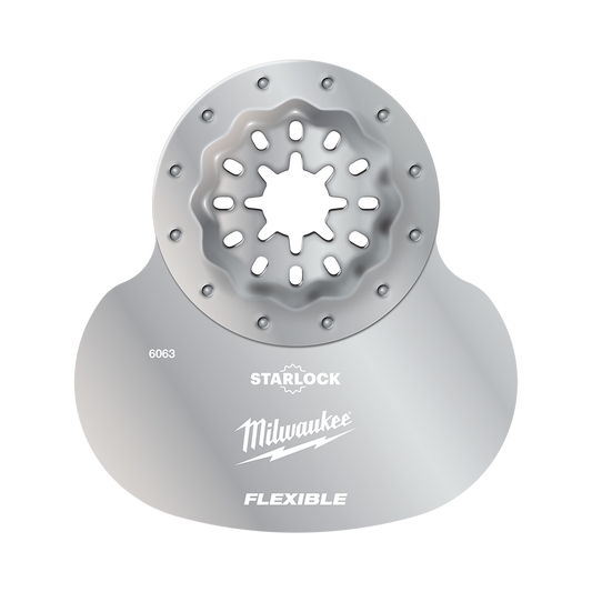 Milwaukee MUSHROOM SCRAPER BLADE, 1PK STARLOCK - 48906063 - Available at Power Tool Specialists, Carlton, Victoria, Australia.