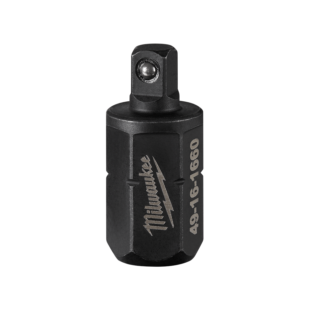 Milwaukee M12 FUEL 1/4" INSIDER Pass-Through Ratchet Anvil Adapter - 49161660 - Available at Power Tool Specialists, Carlton, Victoria, Australia.