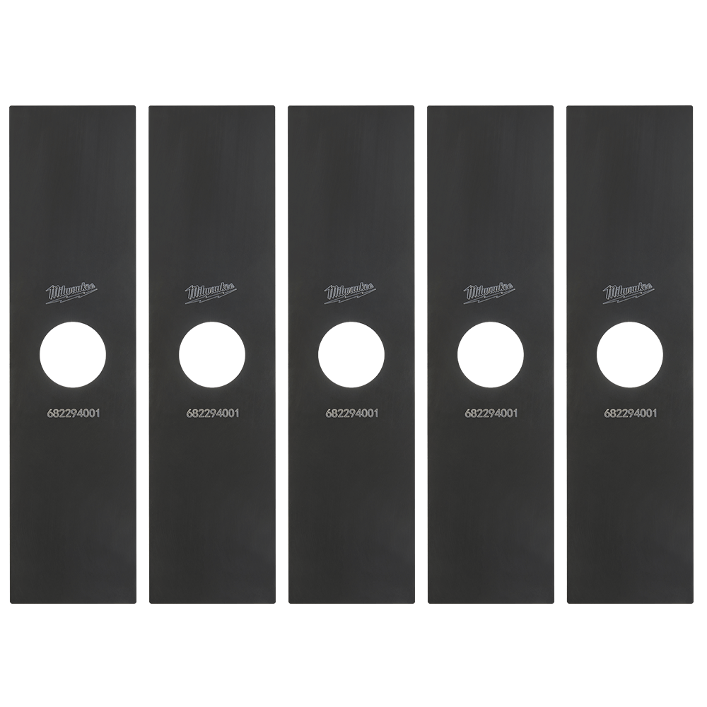 Milwaukee Edger Blade 5 Pack - 49162815 - Available at Power Tool Specialists, Carlton, Victoria, Australia.