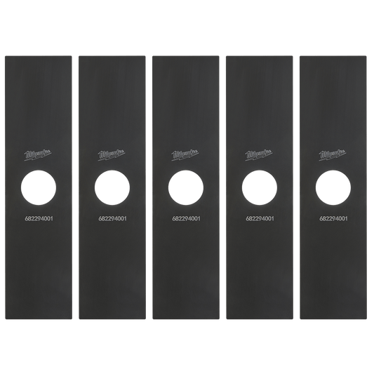 Milwaukee Edger Blade 5 Pack - 49162815 - Available at Power Tool Specialists, Carlton, Victoria, Australia.