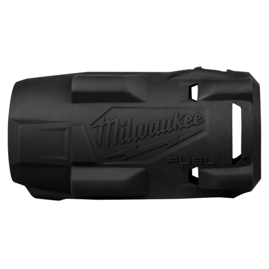 Milwaukee M18 FUEL ONE-KEY Controlled Mid-Torque Impact Wrench Protective Boot (Suits M18ONEFMTIW2FC120/M18ONEFMTIW2PC120) - 49163062A - Available at Power Tool Specialists, Carlton, Victoria, Australia.