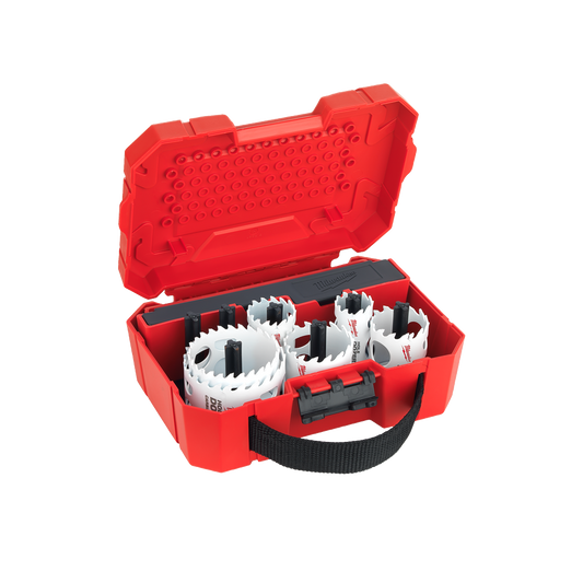 Milwaukee HOLE DOZER™ with CARBIDE TEETH 9PCE - 49224158 - Available at Power Tool Specialists, Carlton, Victoria, Australia.