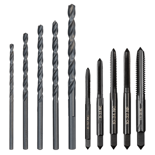 Milwaukee SAE Tap and Die 17PC Set - High Carbon Steel - 49225654 - Available at Power Tool Specialists, Carlton, Victoria, Australia.
