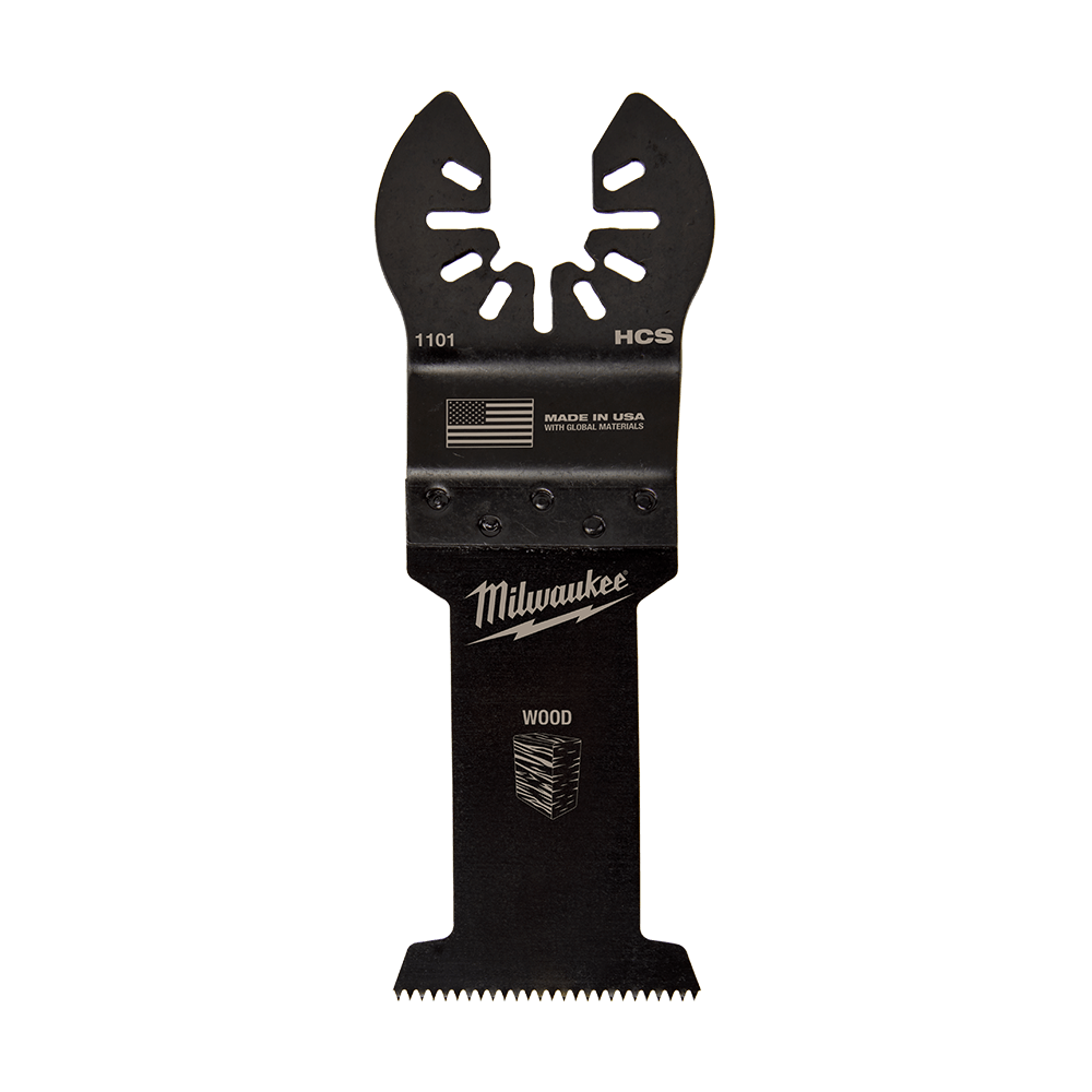 Milwaukee 35mm (1 3/8") High Carbon Steel Wood Blade, Open-Lok™ - 49251101 - Available at Power Tool Specialists, Carlton, Victoria, Australia.