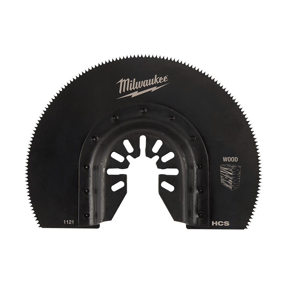 Milwaukee 89mm (3 1/2") Open-Lok™ High Carbon Steel Segmented Wood Blade, Open-Lok™ - 49251121 - Available at Power Tool Specialists, Carlton, Victoria, Australia.