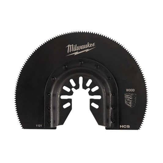 Milwaukee 89mm (3 1/2") Open-Lok™ High Carbon Steel Segmented Wood Blade, Open-Lok™ - 49251121 - Available at Power Tool Specialists, Carlton, Victoria, Australia.