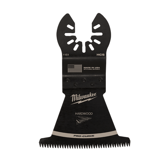 Milwaukee 63.5mm (2 1/2")Japanese Tooth Hardwood Blade, Open-Lok™ - 49251151 - Available at Power Tool Specialists, Carlton, Victoria, Australia.