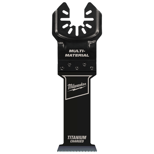 Milwaukee 32mm (1-1/4“) Titanium Enhanced Bi-Metal Multi-Material Blade, Open-Lok™ - 49251203 - Available at Power Tool Specialists, Carlton, Victoria, Australia.