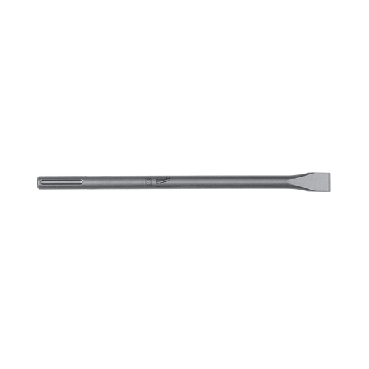 Milwaukee SDS Max Flat Chisel 600 x 25mm - 4932343739 - Available at Power Tool Specialists, Carlton, Victoria, Australia.