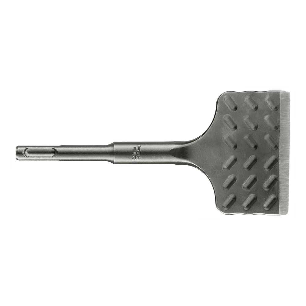 Milwaukee SDS Plus Angle Wide Tile Chisel 165 x 75mm - 4932352344 - Available at Power Tool Specialists, Carlton, Victoria, Australia.