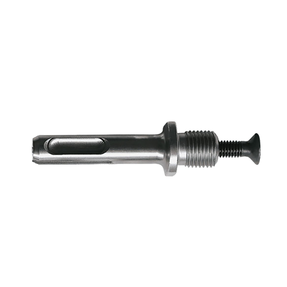 Milwaukee Chuck Adapter SDS Plus to 1/2"x 20UNF-with screw - 4932367166 - Available at Power Tool Specialists, Carlton, Victoria, Australia.