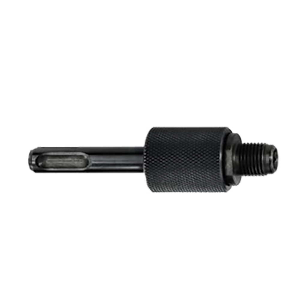 Milwaukee Chuck Adapter SDS Plus to 1/2"x 20UNF-1/4" Hex bit - 4932367438 - Available at Power Tool Specialists, Carlton, Victoria, Australia.