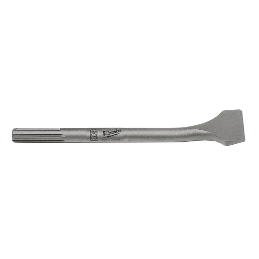 Milwaukee SDS Max Angle Tile Chisel 300 x 80mm - 4932399234 - Available at Power Tool Specialists, Carlton, Victoria, Australia.