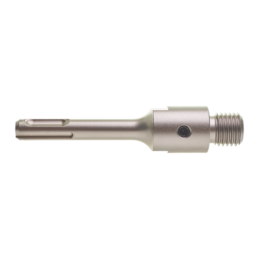 Milwaukee SDS Plus to M16 Thread Adapter 105mm (suit TCT Core Cutters) - 4932399966 - Available at Power Tool Specialists, Carlton, Victoria, Australia.