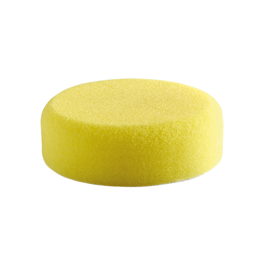 Milwaukee M12™ Polisher Sponge Hard 75mm Yellow Compound - 4932430489 - Available at Power Tool Specialists, Carlton, Victoria, Australia.