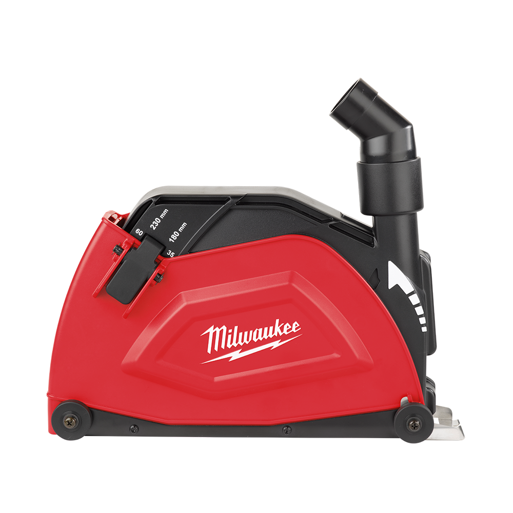 Milwaukee Dust Extraction Cutting Shroud 180-230mm - 4932459341 - Available at Power Tool Specialists, Carlton, Victoria, Australia.