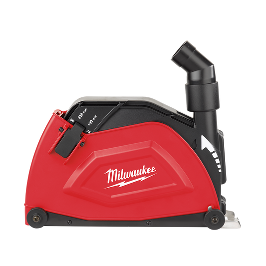 Milwaukee Dust Extraction Cutting Shroud 180-230mm - 4932459341 - Available at Power Tool Specialists, Carlton, Victoria, Australia.