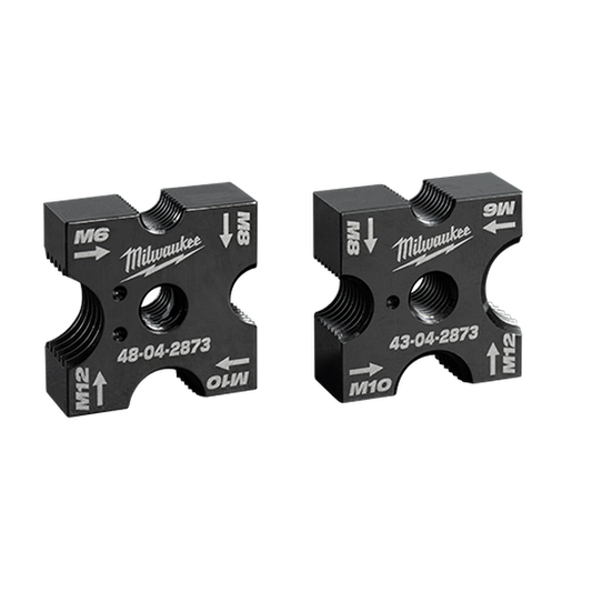 Milwaukee M18™ Threaded Rod Cutter Die Set M6-M12 - 4932471373 - Available at Power Tool Specialists, Carlton, Victoria, Australia.