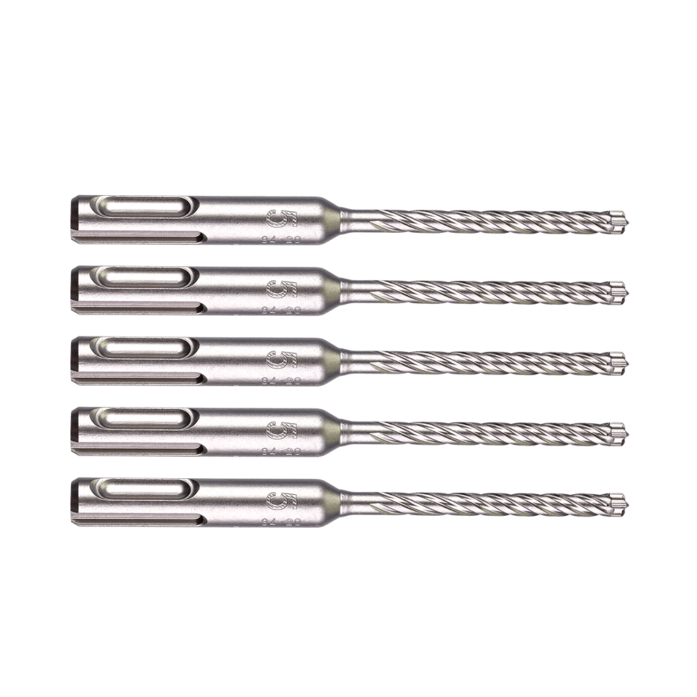 Milwaukee SDS Plus MX4 4-Cut Drill Bit 5 x 115mm (5) - 4932478529 - Available at Power Tool Specialists, Carlton, Victoria, Australia.