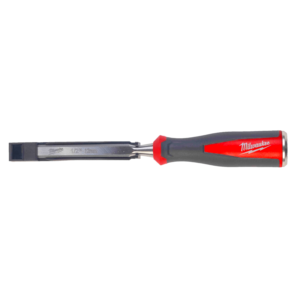 Milwaukee 12mm Beveled Edge Chisel - 4932479893 - Available at Power Tool Specialists, Carlton, Victoria, Australia.