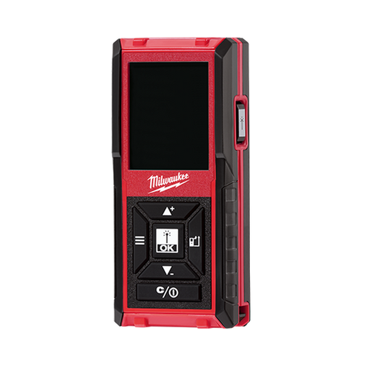 Milwaukee Laser Distance Measurer 45M - 4933459277 - Available at Power Tool Specialists, Carlton, Victoria, Australia.