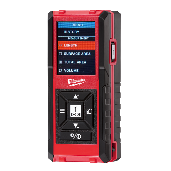 Milwaukee Laser Distance Measurer 100M - 4933459278 - Available at Power Tool Specialists, Carlton, Victoria, Australia.