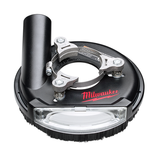 Milwaukee Universal Surface Grinding Dust Shroud 4-5" - 49406100 - Available at Power Tool Specialists, Carlton, Victoria, Australia.