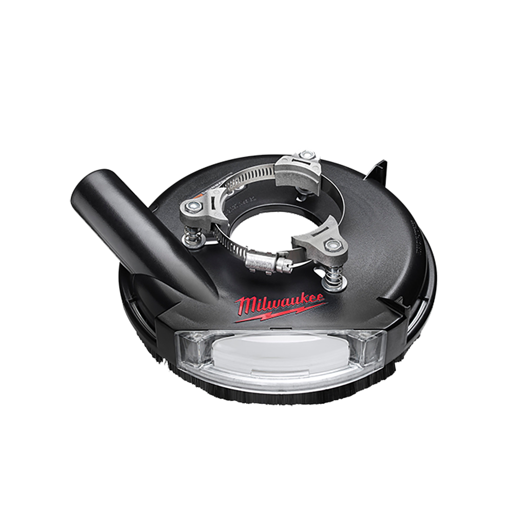 Milwaukee Universal Surface Grinding Dust Shroud 7" - 49406105 - Available at Power Tool Specialists, Carlton, Victoria, Australia.