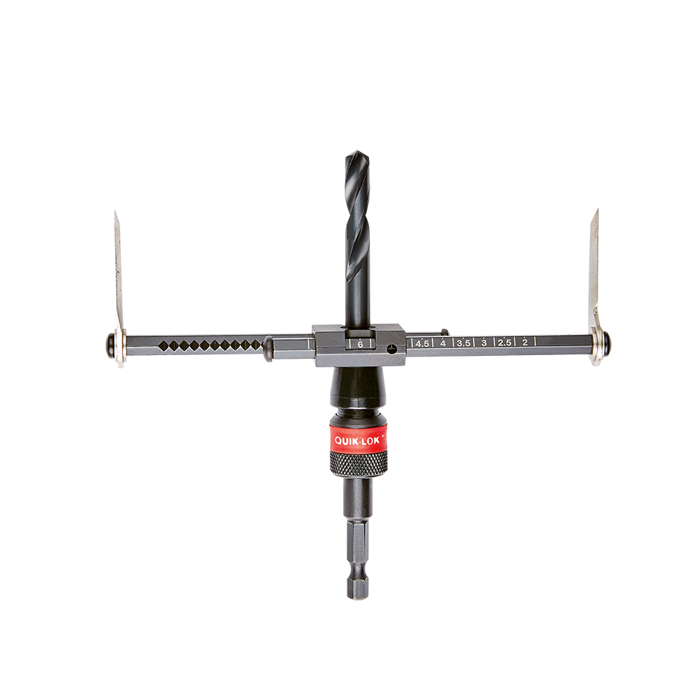 Milwaukee Metric Adjustable Hole Cutter - 49560260 - Available at Power Tool Specialists, Carlton, Victoria, Australia.