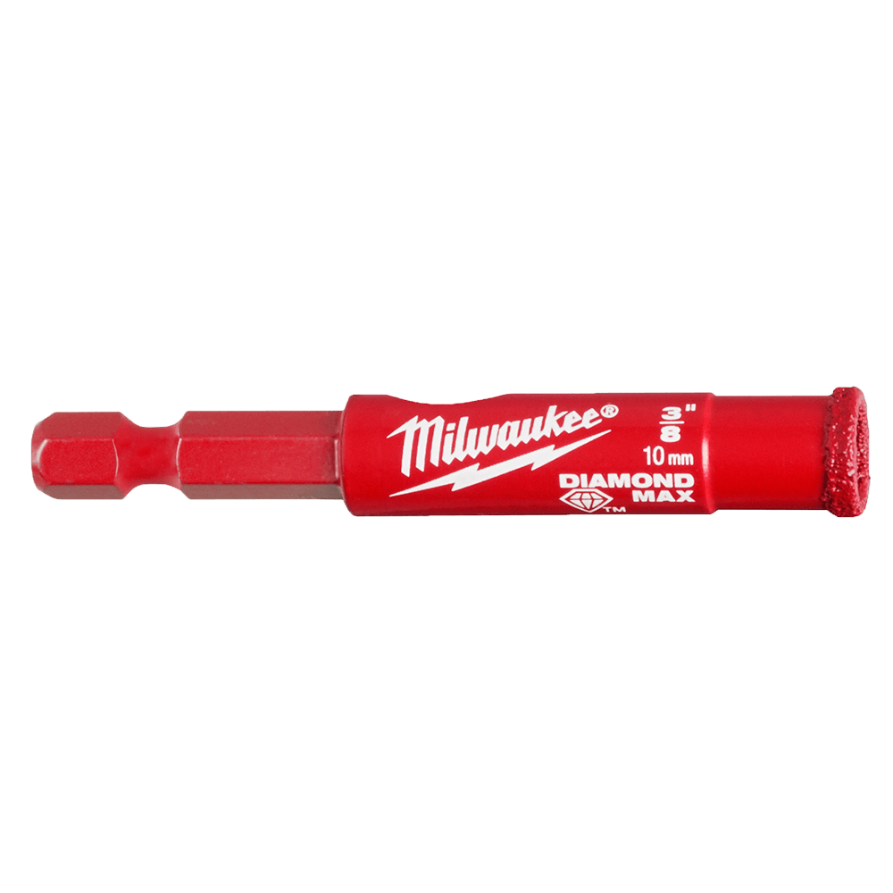 Milwaukee Diamond Plus™ One Piece Hole Saw 10mm (3/8") - 49560509 - Available at Power Tool Specialists, Carlton, Victoria, Australia.