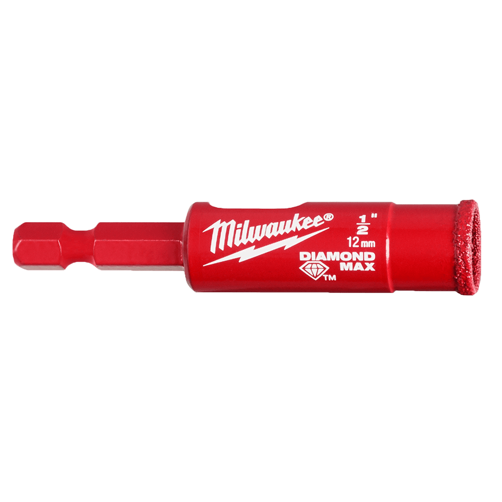 Milwaukee Diamond Plus™ One Piece Hole Saw 12mm (1/2") - 49560511 - Available at Power Tool Specialists, Carlton, Victoria, Australia.