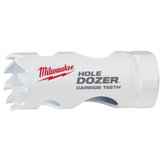 Milwaukee 19mm (3/4") HOLE DOZER™ with CARBIDE TEETH - 49560702 - Available at Power Tool Specialists, Carlton, Victoria, Australia.
