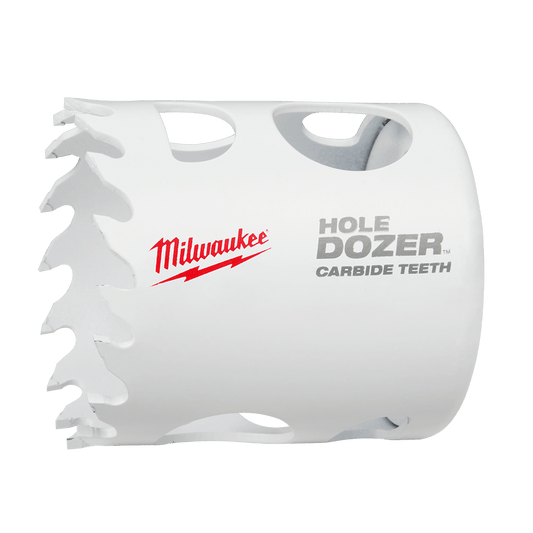 Milwaukee 35mm (1-3/8") HOLE DOZER™ with CARBIDE TEETH - 49560712 - Available at Power Tool Specialists, Carlton, Victoria, Australia.