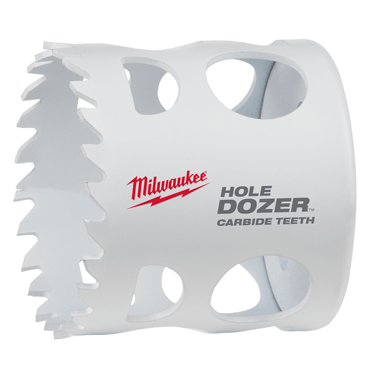 Milwaukee 48mm (1-7/8") HOLE DOZER™ with CARBIDE TEETH - 49560719 - Available at Power Tool Specialists, Carlton, Victoria, Australia.