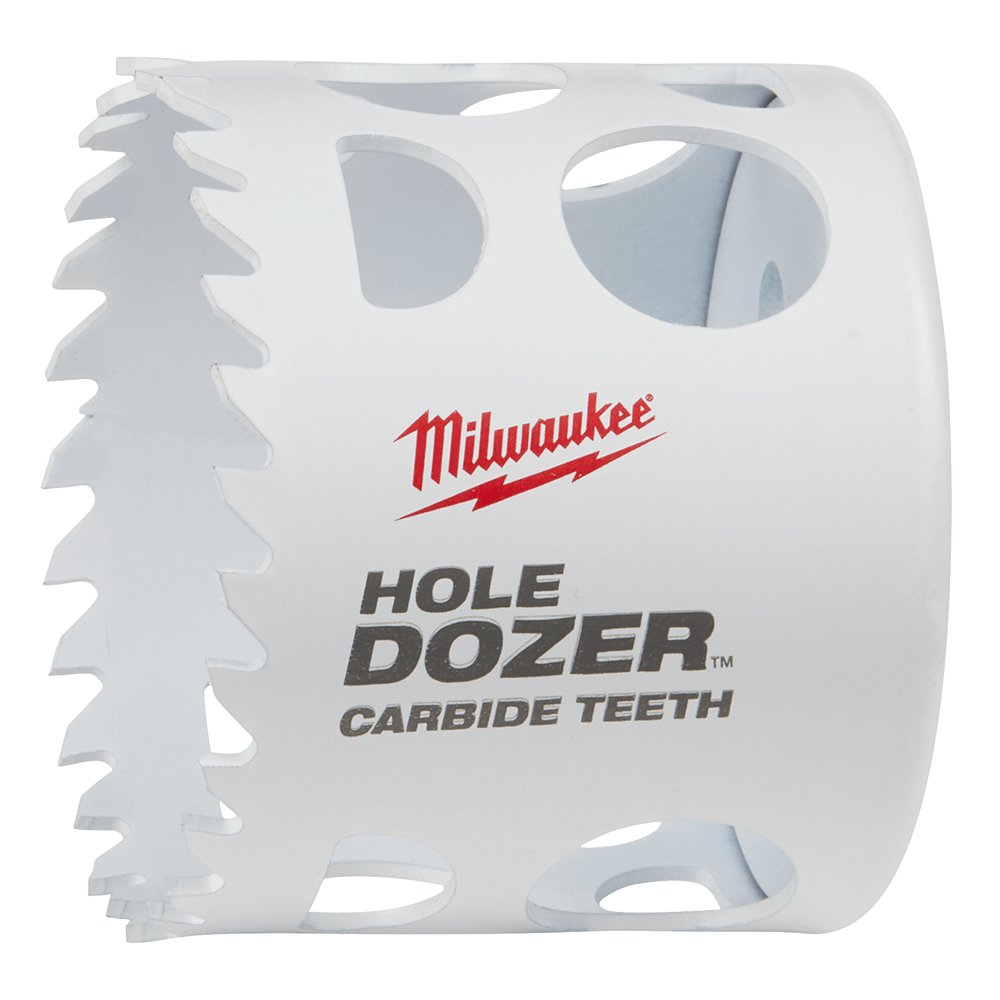 Milwaukee 57mm (2-1/4") HOLE DOZER™ with CARBIDE TEETH - 49560724 - Available at Power Tool Specialists, Carlton, Victoria, Australia.