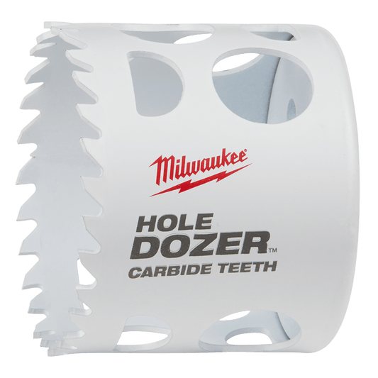 Milwaukee 57mm (2-1/4") HOLE DOZER™ with CARBIDE TEETH - 49560724 - Available at Power Tool Specialists, Carlton, Victoria, Australia.