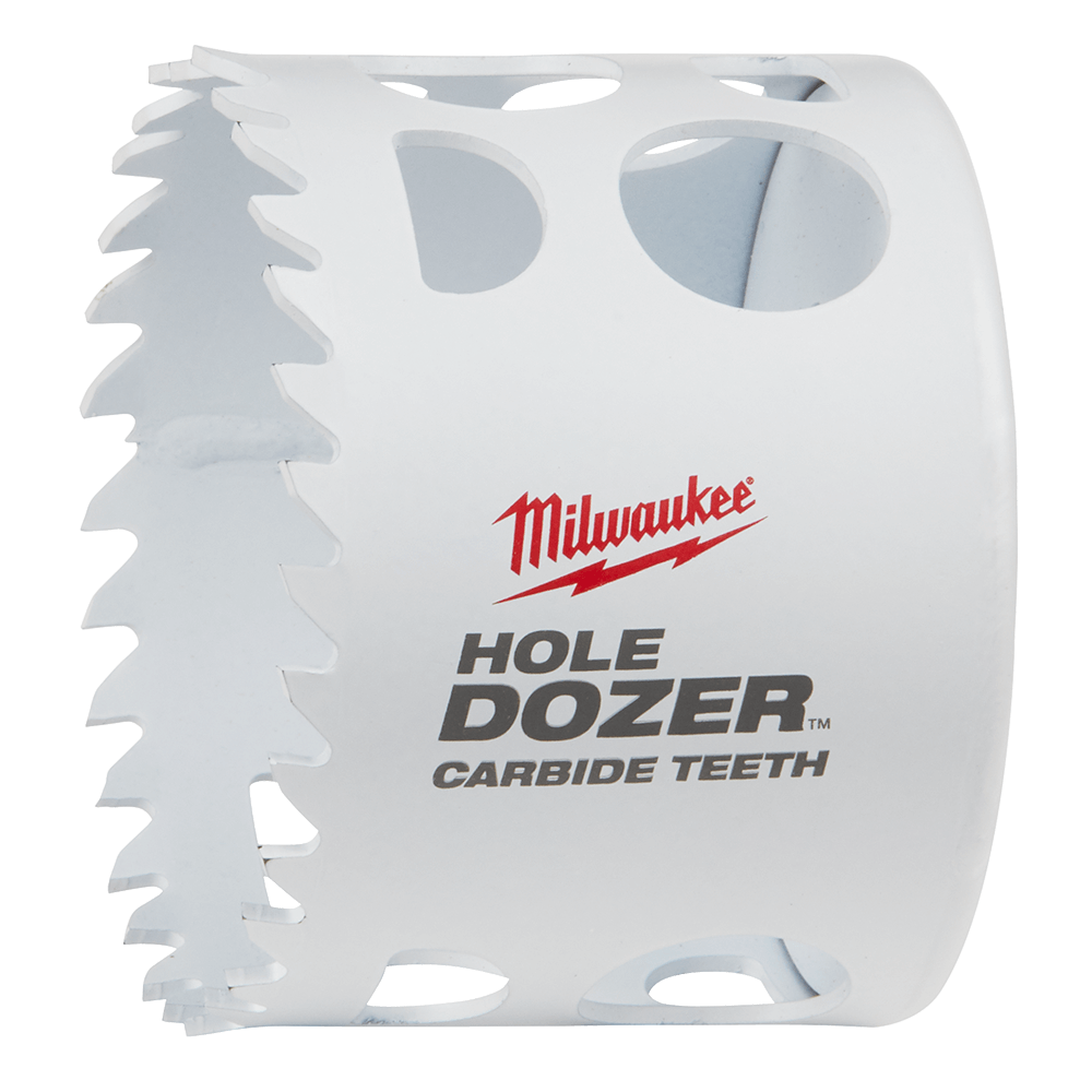 Milwaukee 64mm (2-1/2") HOLE DOZER™ with CARBIDE TEETH - 49560727 - Available at Power Tool Specialists, Carlton, Victoria, Australia.