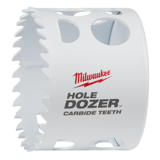Milwaukee 65mm (2-9/16") HOLE DOZER™ with CARBIDE TEETH - 49560728 - Available at Power Tool Specialists, Carlton, Victoria, Australia.