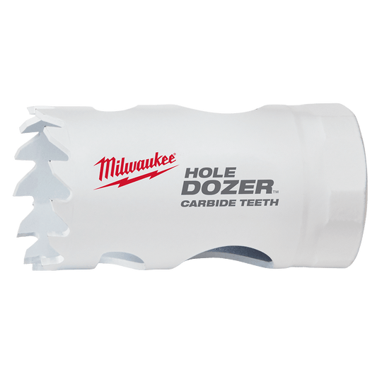 Milwaukee 27mm (1-1/16") HOLE DOZER™ with CARBIDE TEETH - 49560807 - Available at Power Tool Specialists, Carlton, Victoria, Australia.