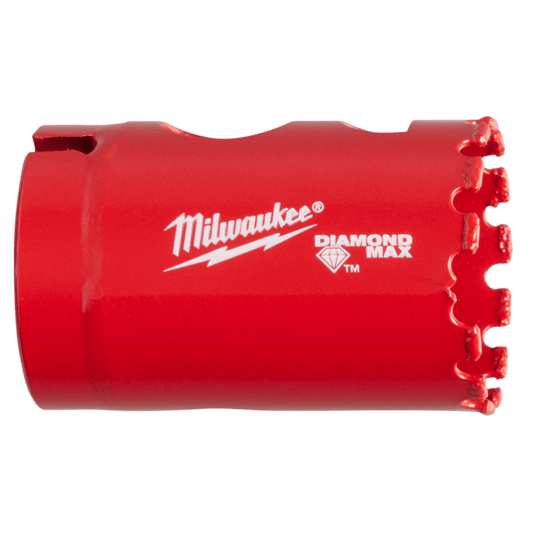 Milwaukee Diamond Plus™ Hole Saw 35mm (1-3/8")  - 49565625 - Available at Power Tool Specialists, Carlton, Victoria, Australia.