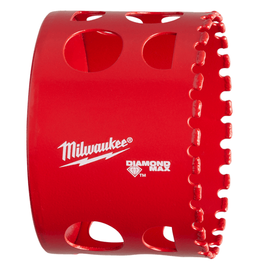 Milwaukee Diamond Plus™ Hole Saw 64mm (2-1/2")  - 49565660 - Available at Power Tool Specialists, Carlton, Victoria, Australia.
