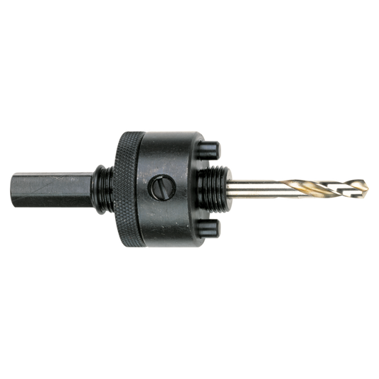 Milwaukee Hole Saw Arbor 32mm-175mm Turn Release - 49567055 - Available at Power Tool Specialists, Carlton, Victoria, Australia.